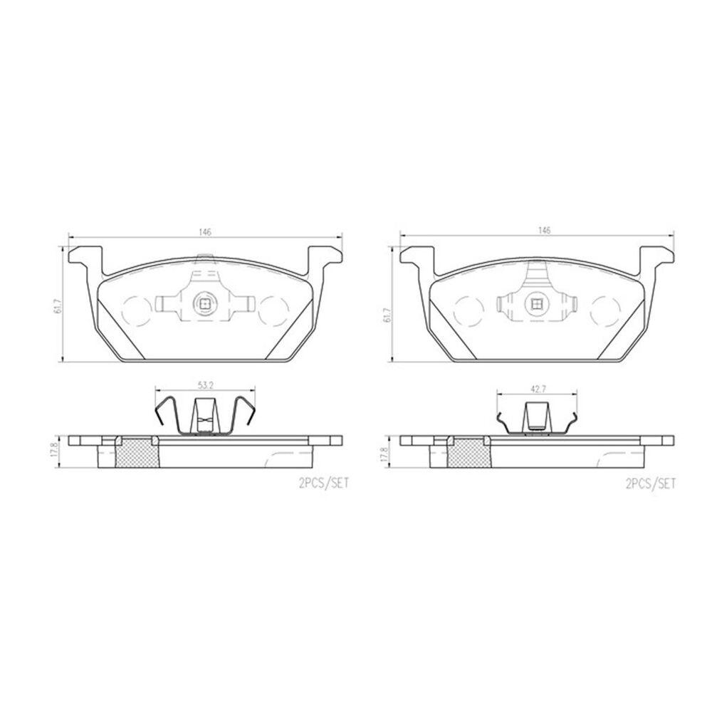 Brembo Brake Disc Pads P85167N Supercheap Auto