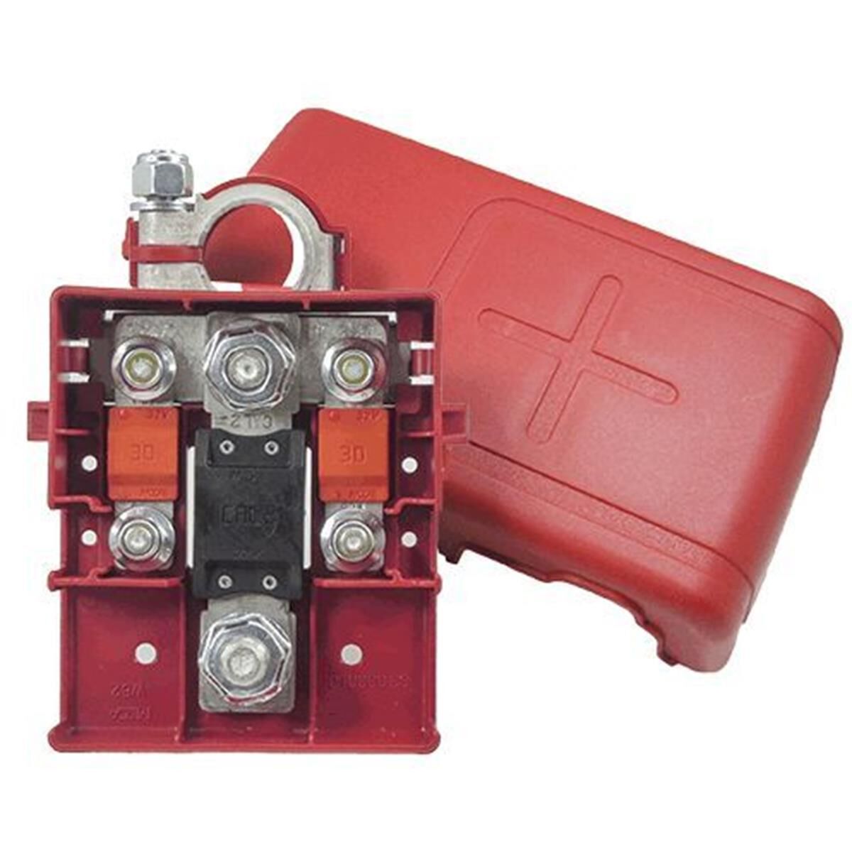 FUSED BATTERY MOUNTED 3 WAY POWER DISTRIBUTION UNIT - BATTERY PRODUCTS & ACC., , scaau_hi-res