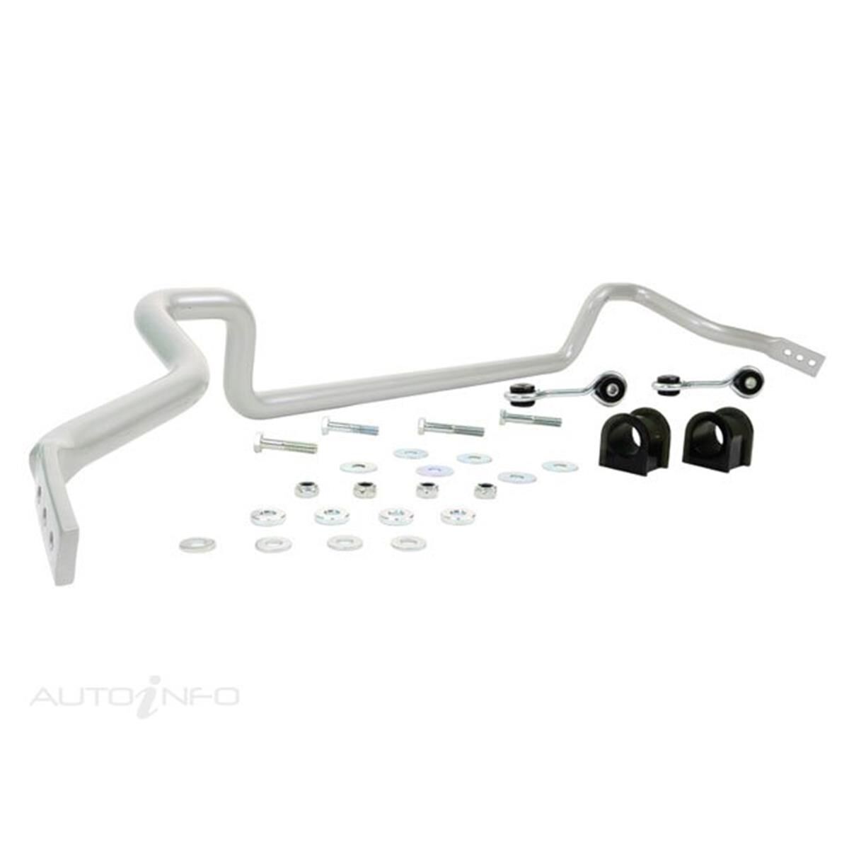 Whiteline BHR50Z Barra Stabilizzatrice Heavy Duty Con Staffe E Boccole In Poliuretano - 1 Anno Di Garanzia