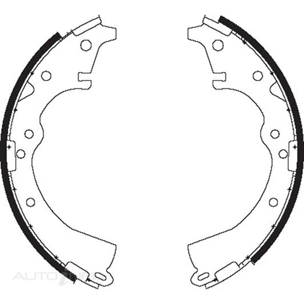 Bendix Brake Shoes BS1492 Supercheap Auto