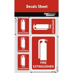 HEALTH & SAFETY FIRE EXTINGUISHER DECAL SHEET, , scaau_hi-res