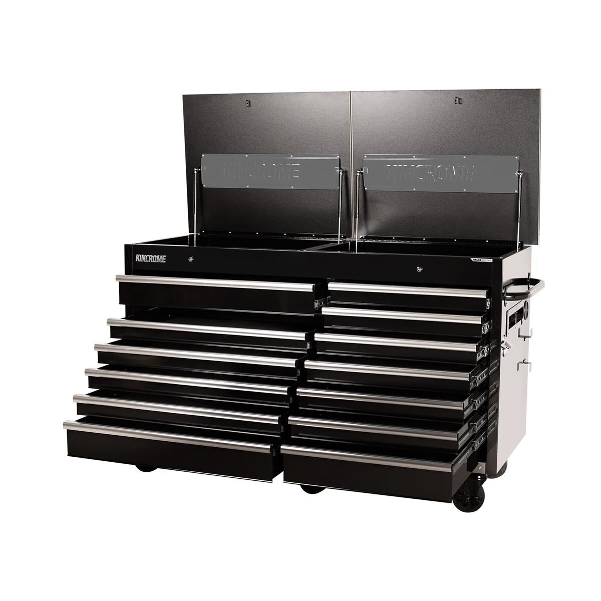 TRADE CENTRE MOBILE BENCH 13DR TWIN LID (DEEP), , scaau_hi-res
