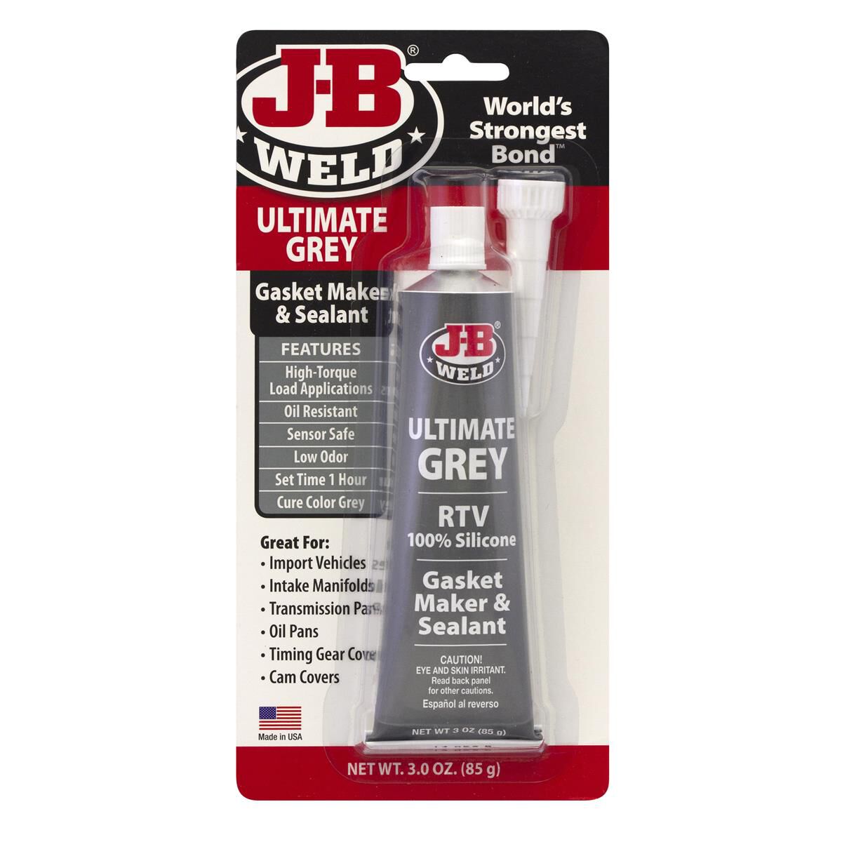 JB WELD ULTIMATE GREY 85G (OXIME), , scaau_hi-res