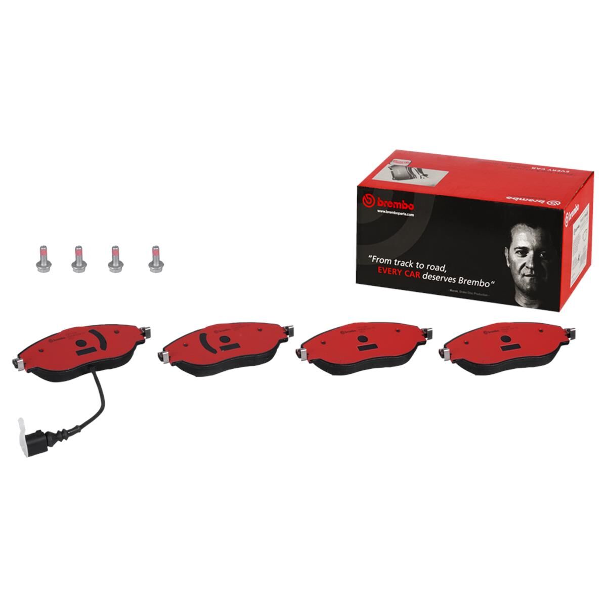 BREMBO DISC PAD SET NAO CERAMIC, , scaau_hi-res