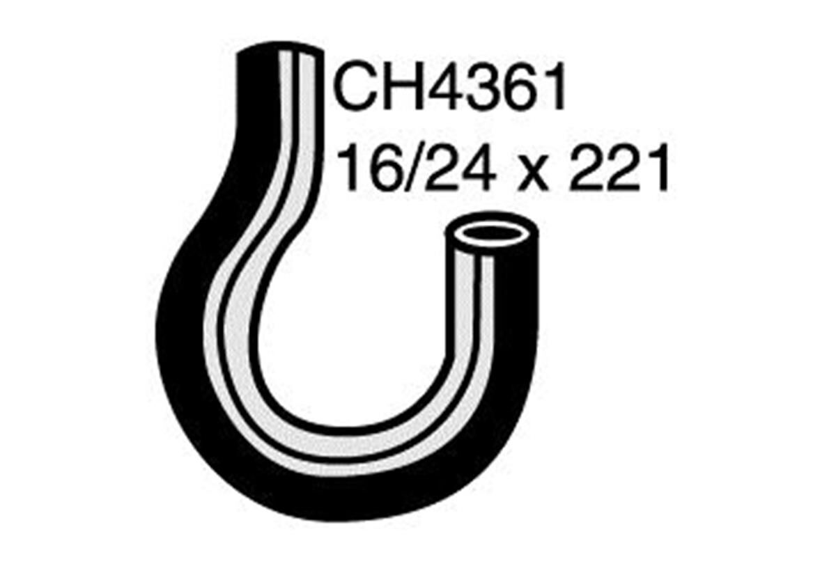 Engine By Pass Hose  - HONDA CRX ED - 1.6L I4  PETROL - Manual & Auto, , scaau_hi-res