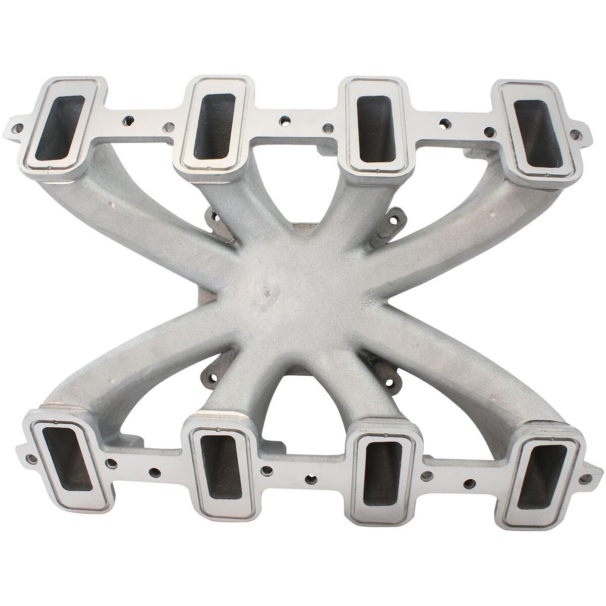 GM LS CARBY INTAKE MANIFOLD CATHEDRAL PORT NON-EFI LS1 LS2NATURAL AEROFLOW - AF6040-5000, , scaau_hi-res