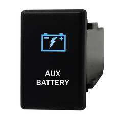 SWITCH PUSH BUTTON ON/OFF 12V AUX BATTERY T/S ISUZU D-MAX, MUX, BT-50 2020 On, , scaau_hi-res