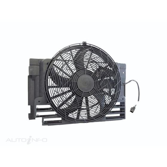 BMW X5  E53  11/2000 ~ 02/2007  A/C CONDENSER FAN  FITS FORV6ANDV8 PETROLMODELS ONLY.CAN FITTURBO DIESELMODELS, BY CUTTING OFF THE BOTTOM LIP OF THE FAN SHROUD TO FIT., , scaau_hi-res