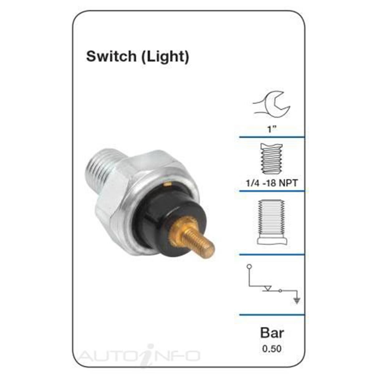 TRIDON OIL PRESSURE SWITCH (LIGHT), , scaau_hi-res