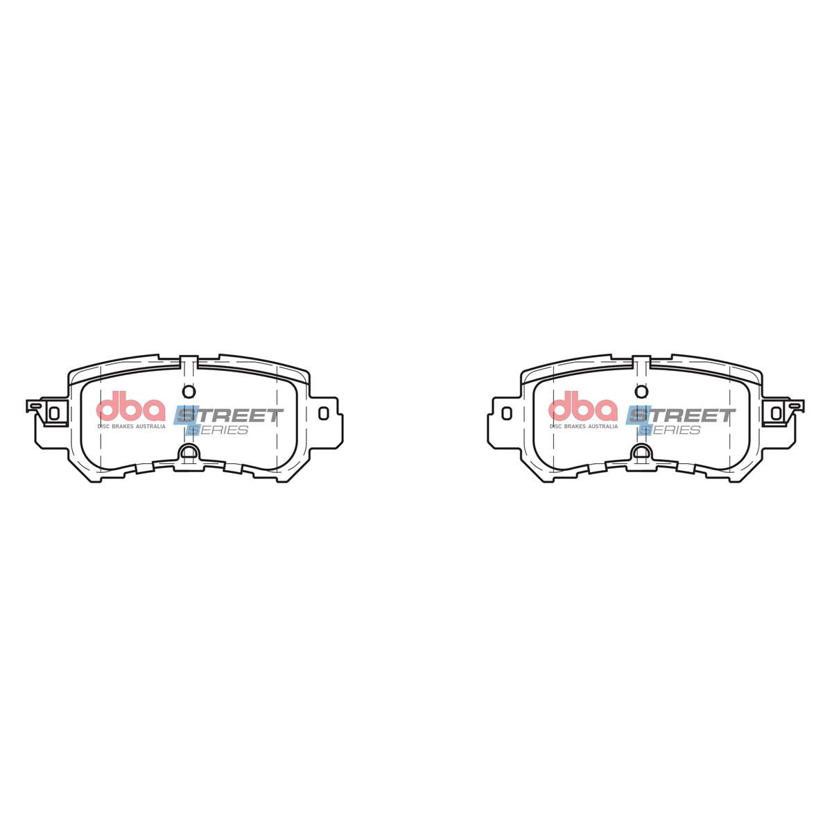 DBA SS STREET SERIES BRAKE PADS [ Mazda CX5 / 2012-15 R ], , scaau_hi-res
