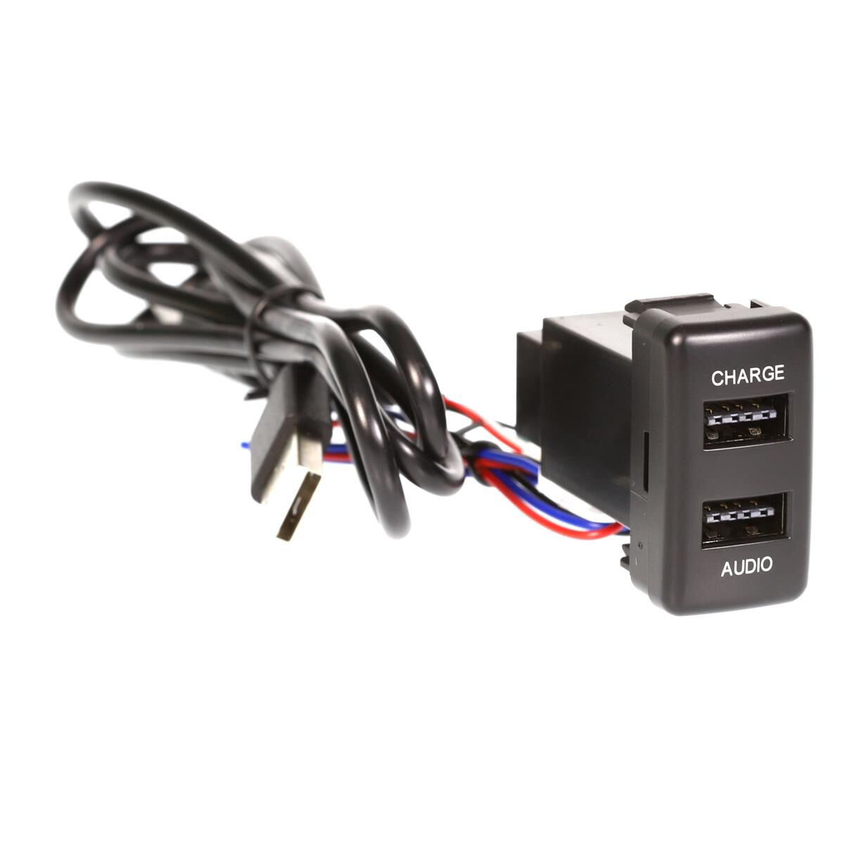 DUAL USB CHARGE / SYNC TO SUIT VARIOUS TOYOTA VEHICLES, , scaau_hi-res