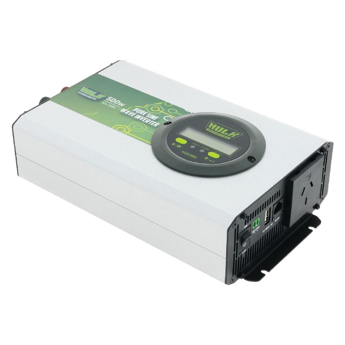 PURE SINE WAVE INVERTER 500W 12VDC TO 240VAC TRUE SINE WAVE, , scaau_hi-res