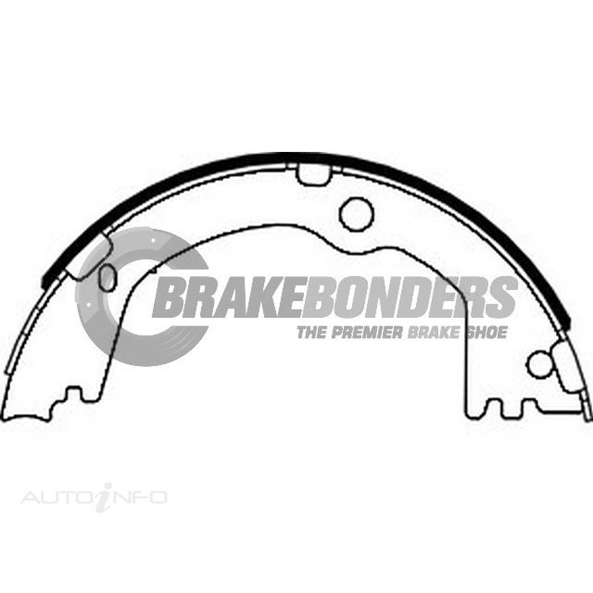 Brake Shoes - Hyundai / Kia Parking Brake 190mm, , scaau_hi-res
