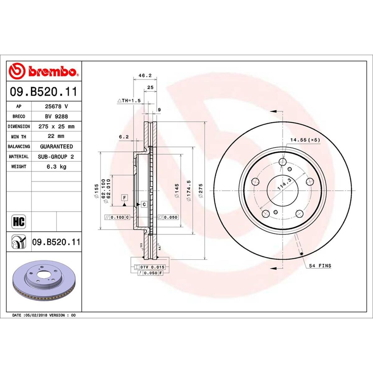 BREMBO DISC ROTOR, , scaau_hi-res