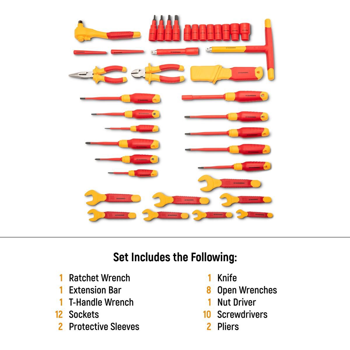 39 PIECE VDE INSULATED TOOL SET, , scaau_hi-res