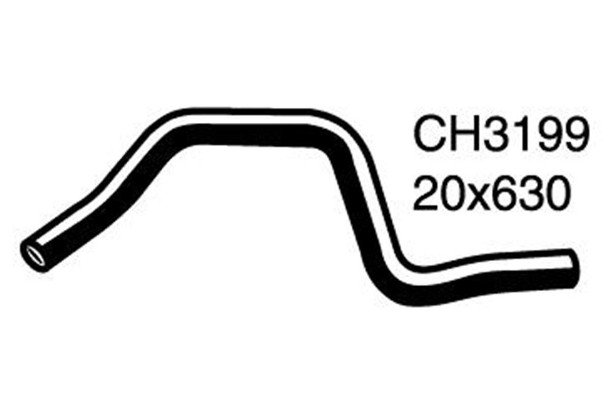 Expansion Tank Hose FORD Transit VH / VJ 2.4 Litre (2.4DT) I4 16V DOHC Turbo Diesel Bottom of Tank to Water Pump*, , scaau_hi-res
