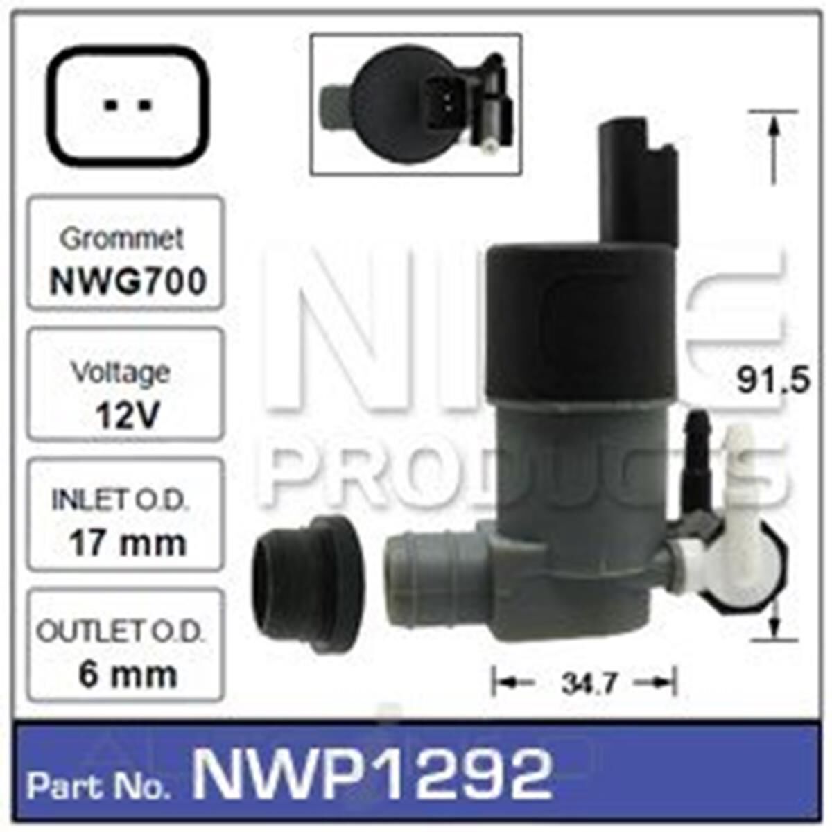 Washer Pump, , scaau_hi-res