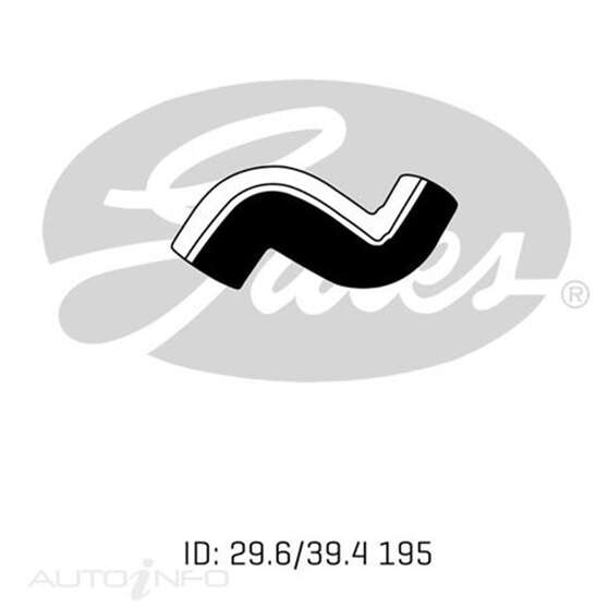 05-2206 GATES RADIATOR HOSE, , scaau_hi-res