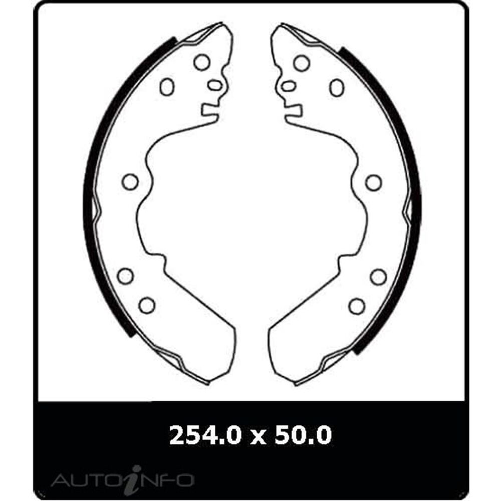 Protex Brake Shoes N1662 Supercheap Auto