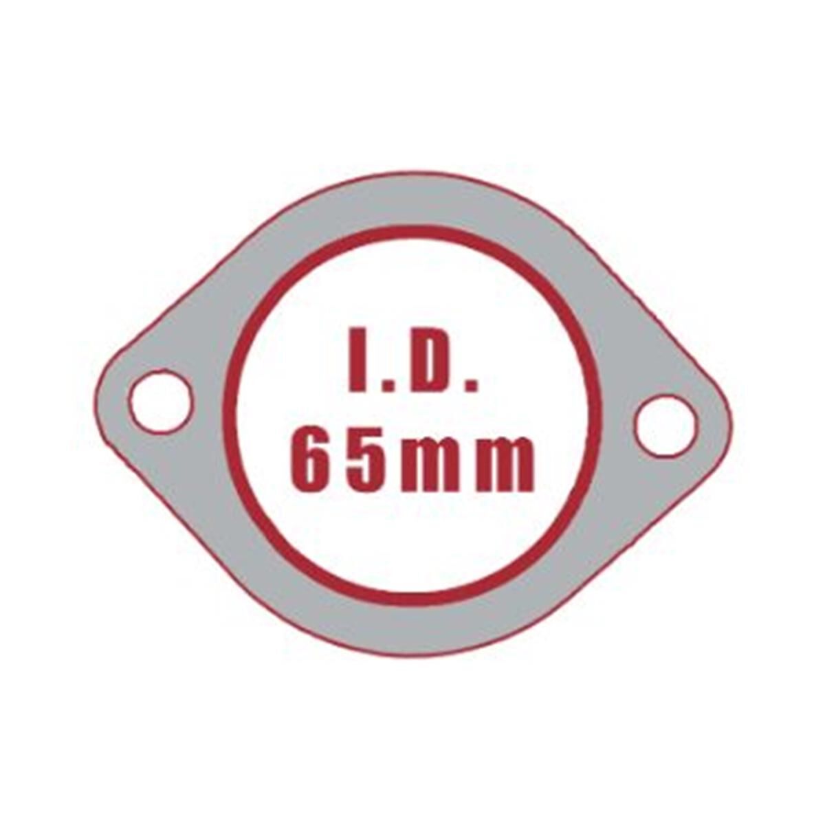 PKT10 EXH GASKET FORD 210 2 1/2" PORT 2 BOLT PERF SYSTEM, , scaau_hi-res