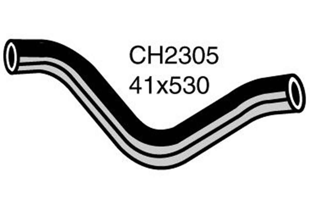 Radiator Lower Hose  - NISSAN PATROL GQ - 2.8L I6 Turbo DIESEL - Manual & Auto, , scaau_hi-res