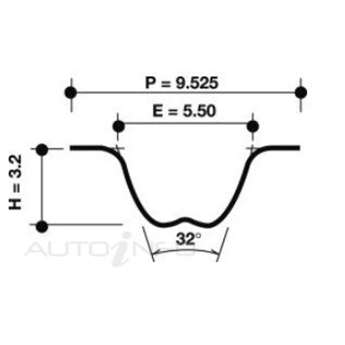 Dayco Timing Belt 160Sp250-Ht - 941033 | Supercheap Auto