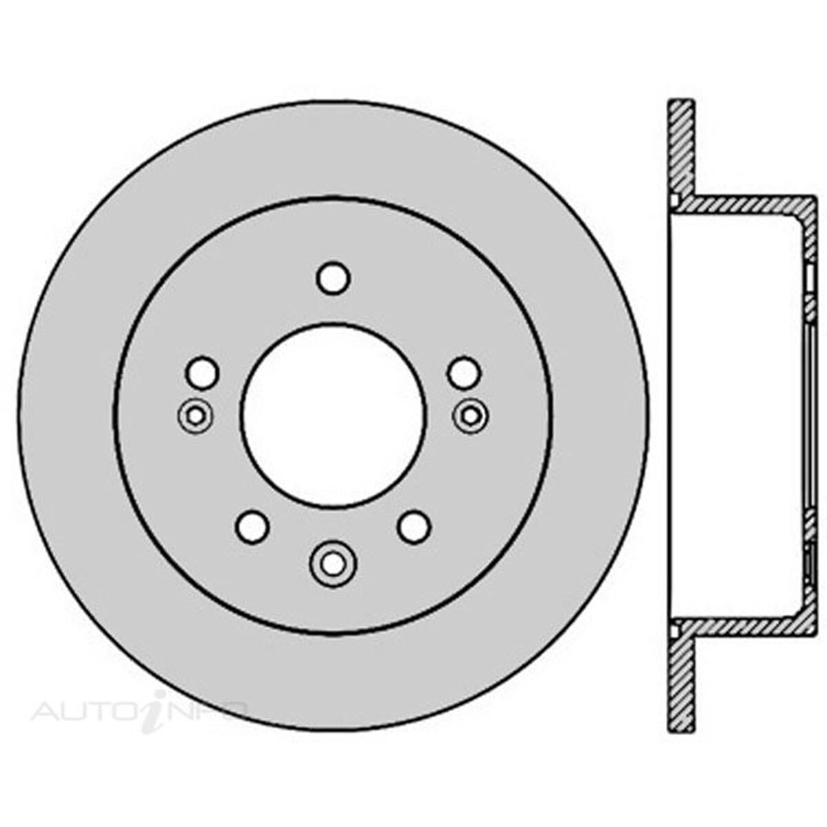 IBS Brake Rotor - Single, BR15895 | Supercheap Auto