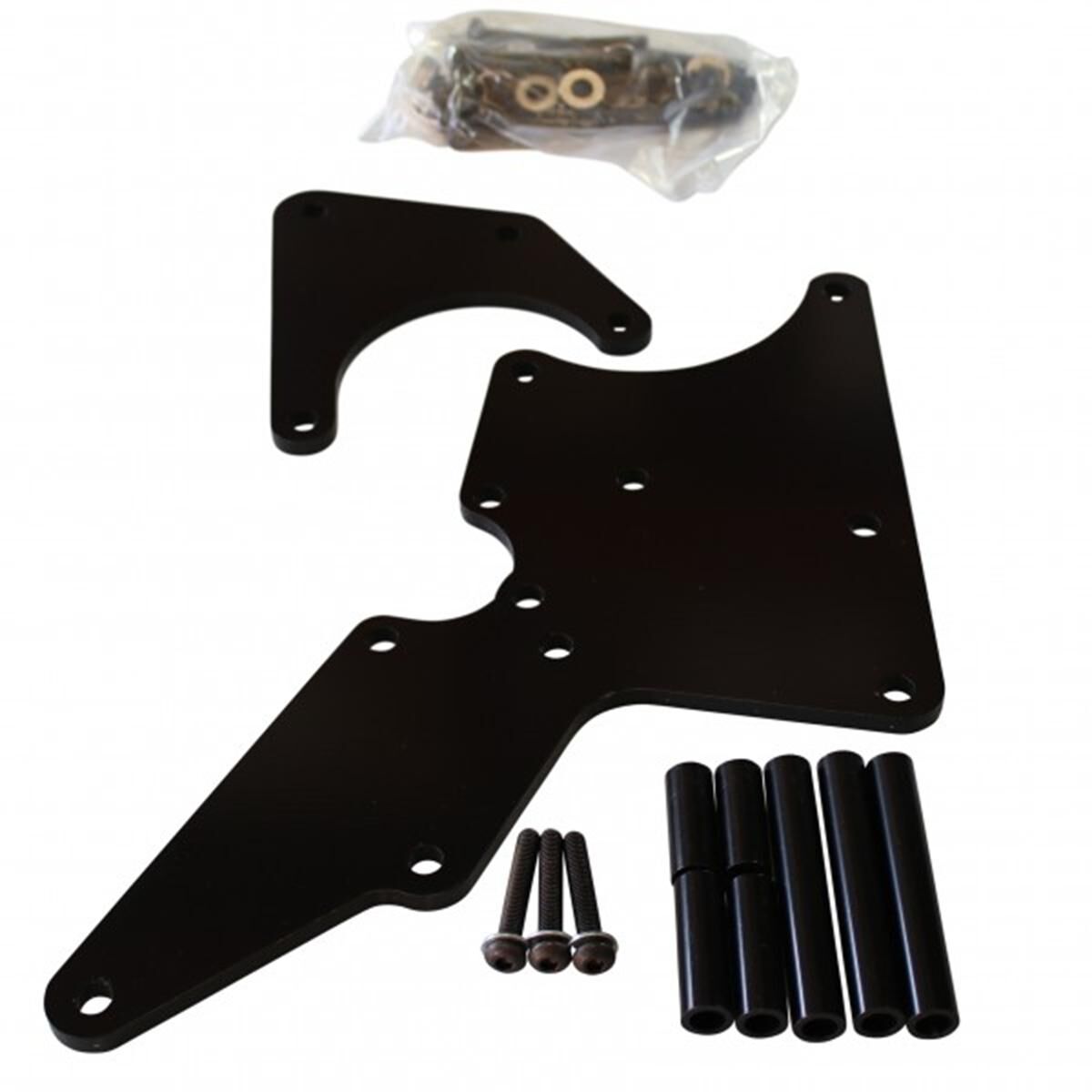TFI Racing Black Power Steering Relocation Bracket Kit to suit LS ...