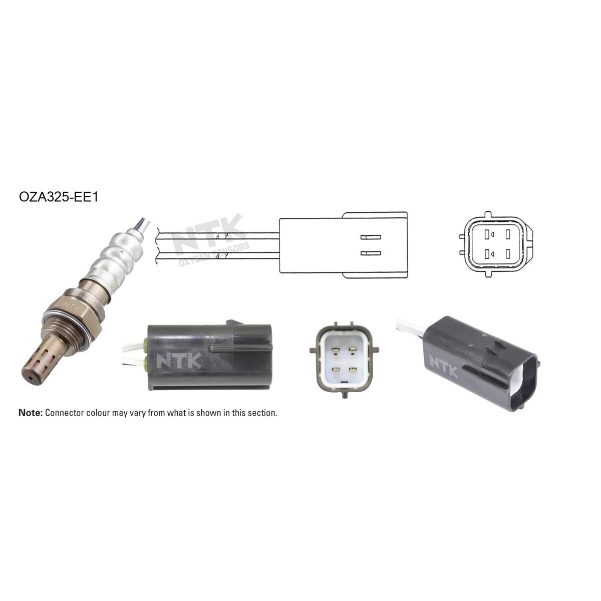NTK OXYGEN SENSOR - OZA325-EE1, , scaau_hi-res