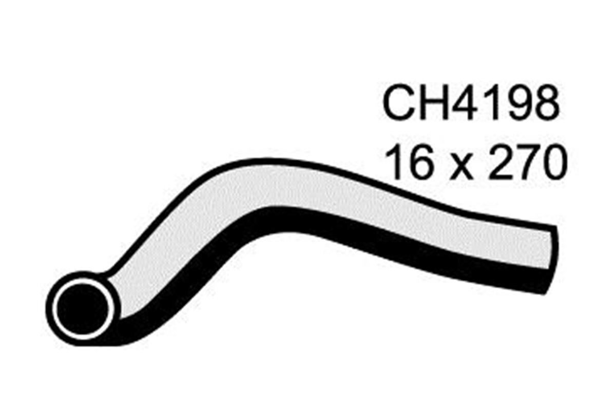 Heater Hose  - TOYOTA LANDCRUISER VZJ95R - 3.4L V6  PETROL - Manual & Auto, , scaau_hi-res