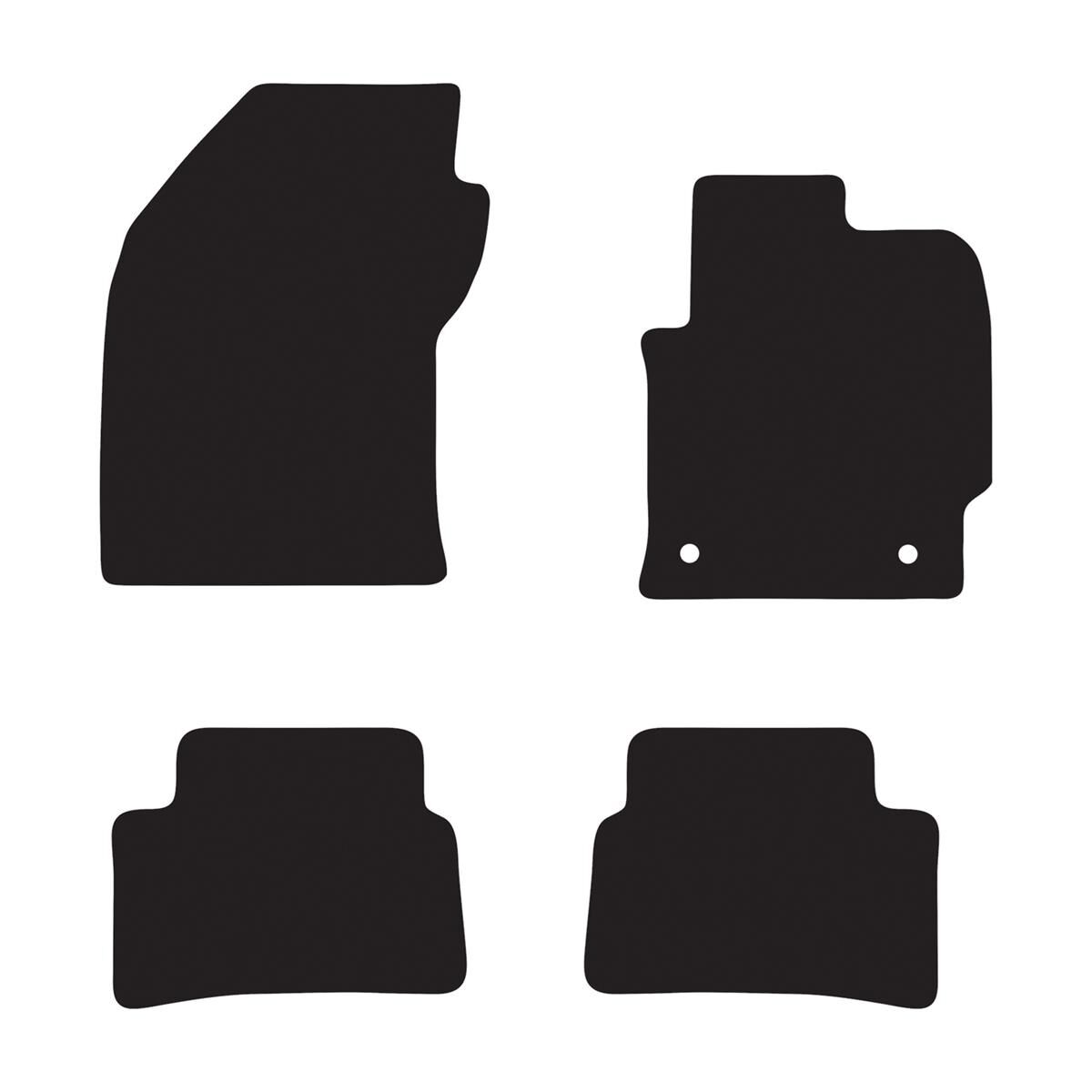 EXECUTIVE RUBBER CAR MATS FOR TOYOTA COROLLA WAGON (12TH GEN) 2019 ONWARDS, , scaau_hi-res