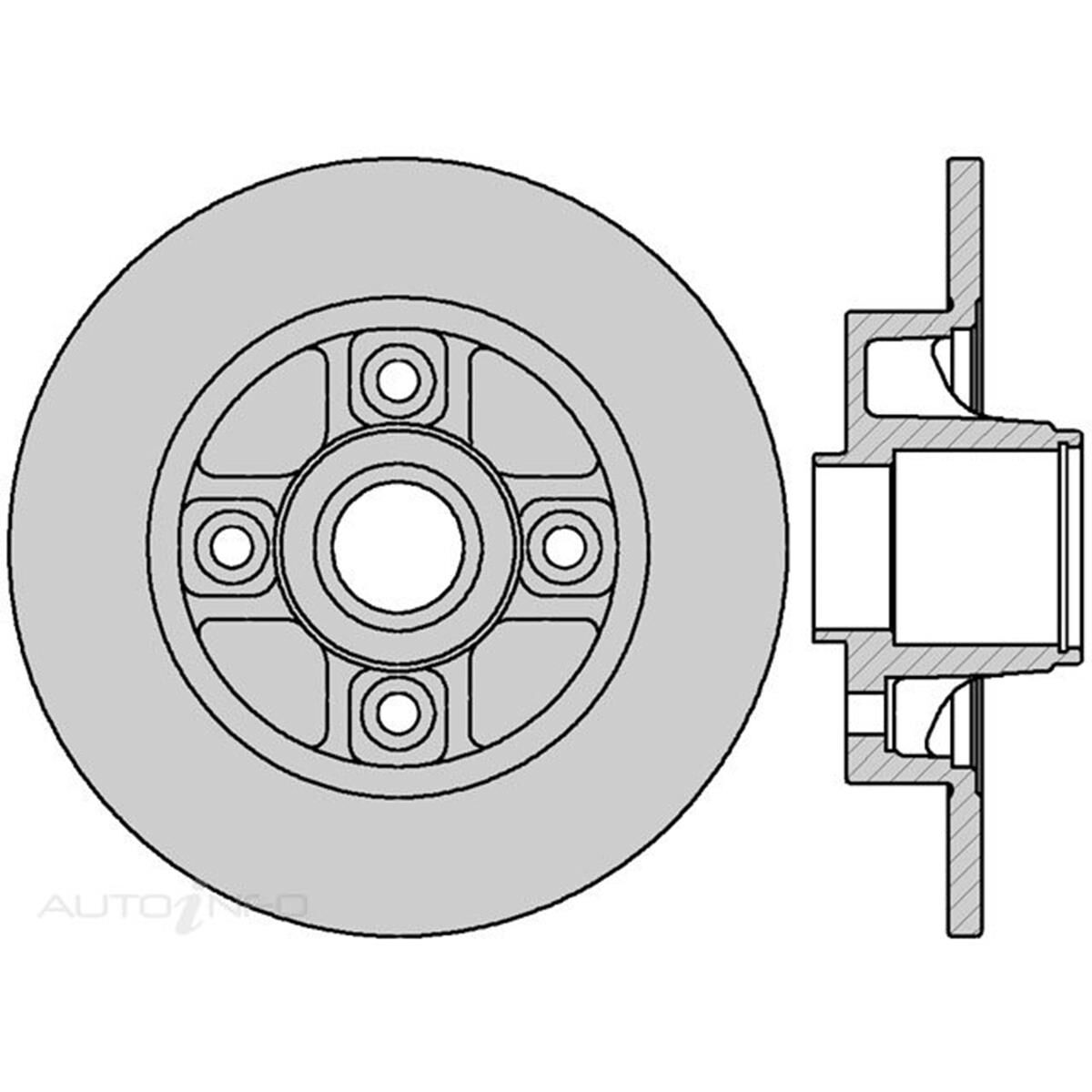 IBS Brake Rotor - Single, BR606 | Supercheap Auto