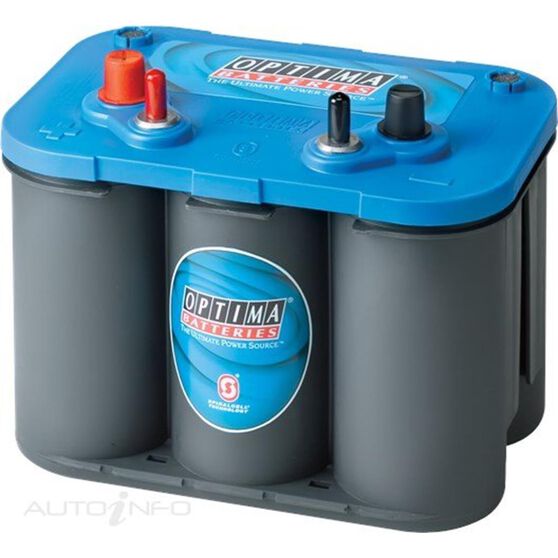 kop Guvernør transfusion Optima Blue Top AGM Marine & RV Battery 34M - 800CCA, 50Ah, MF, 12V -  139350 | Supercheap Auto