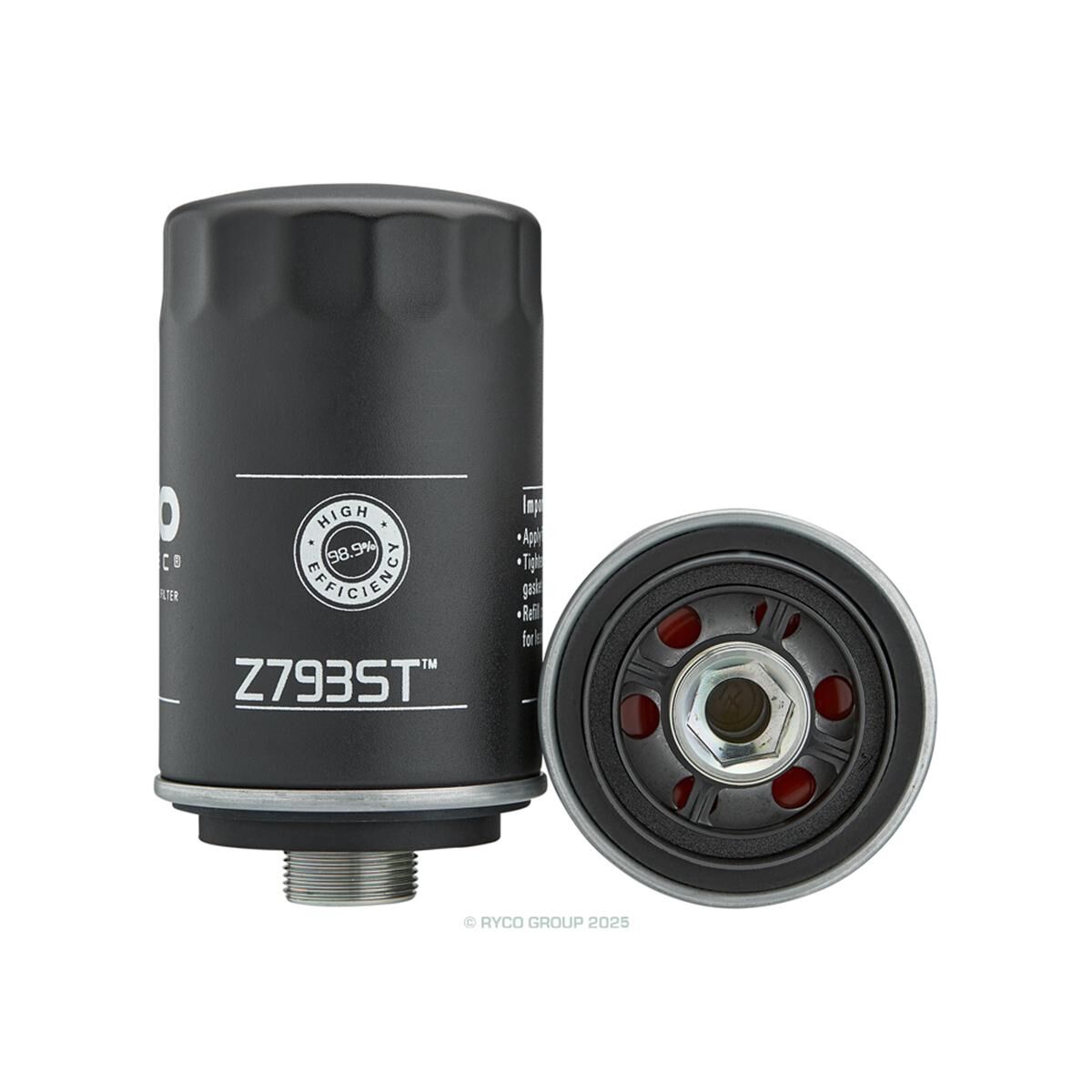 Ryco Syntec Oil Filter, , scaau_hi-res