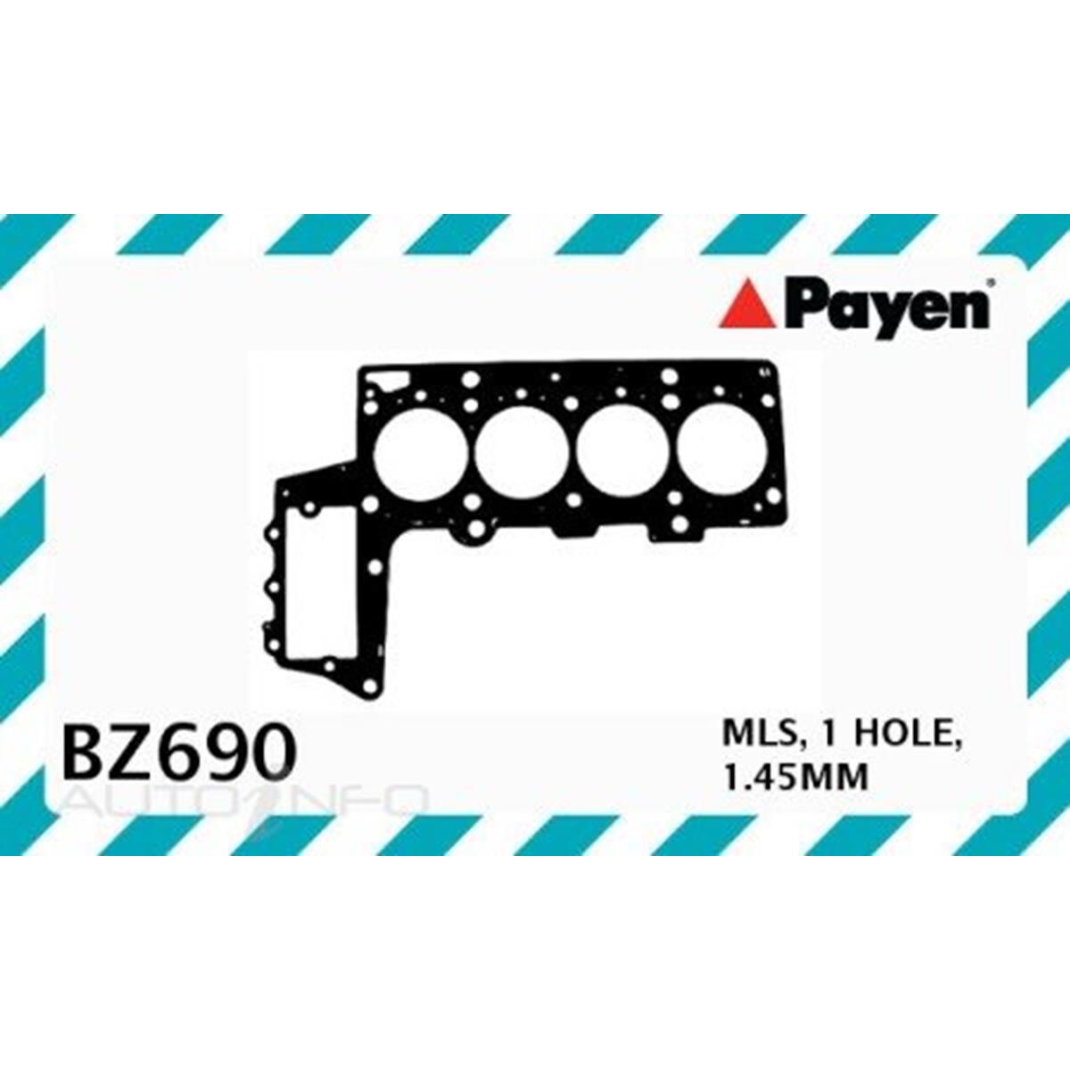 PAYEN HEAD GASKET LANDROVER M47D20R, , scaau_hi-res