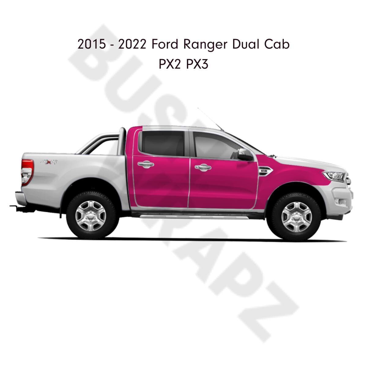 BUSHWRAPZ ADVANCE DIY 4WD KIT FOR RANGER DUAL CAB PX2-PX3 - CAB ONLY, , scaau_hi-res
