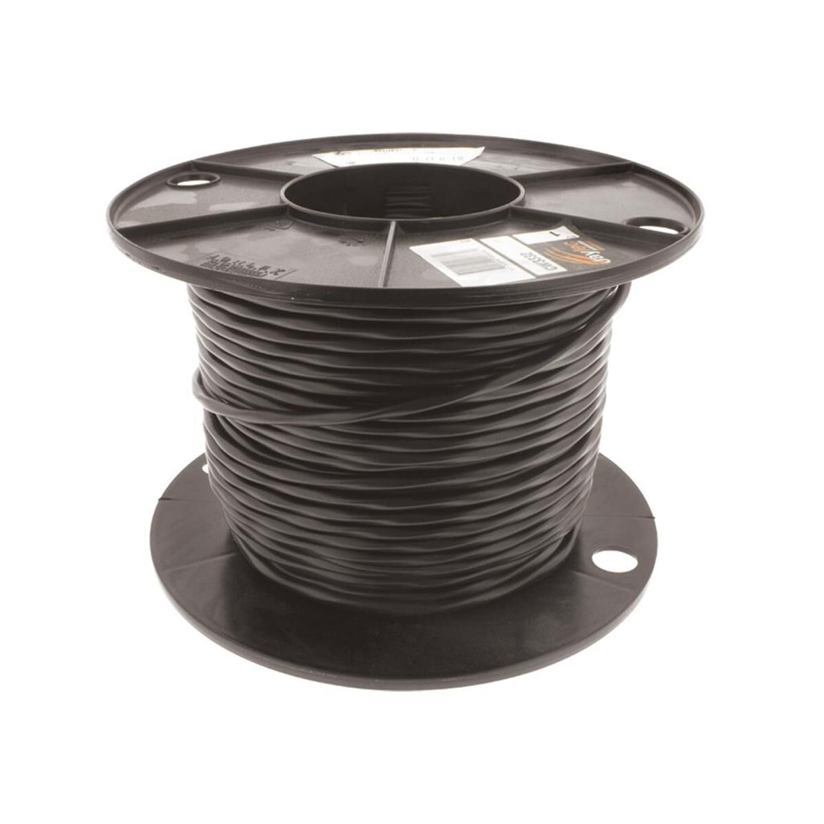 3mm THREE CORE CABLE WHITE YELL BROWN W/ BLACK SHEATH 30m, , scaau_hi-res