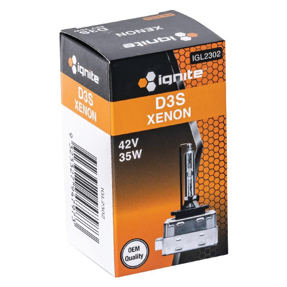 PKT1 D3S HID GLOBE 42V 35W4300K PK32d-5 BASE BOX, , scaau_hi-res