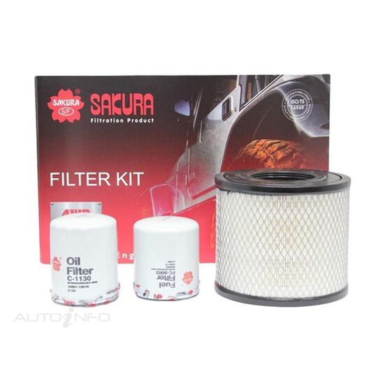 FILTER KIT OIL AIR FUEL HOLDEN, , scaau_hi-res