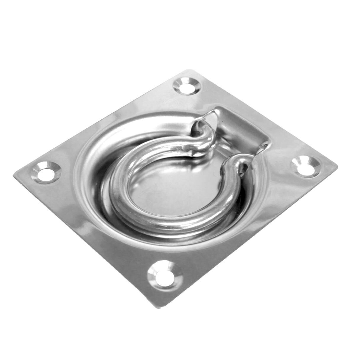 Sunrise Lashing Ring Tie Down Point Stainless Steel 89 x 76mm, , scaau_hi-res
