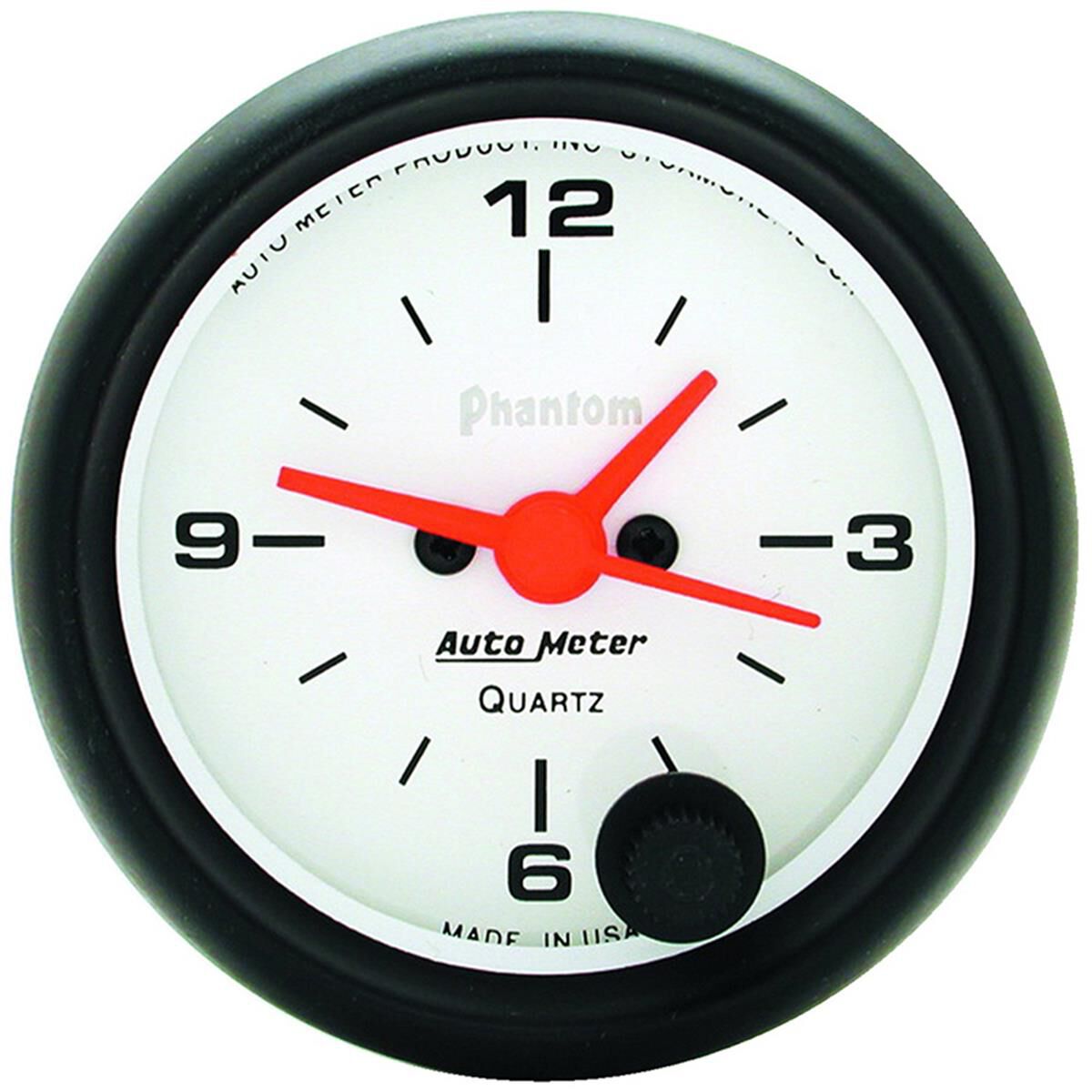 PHANTOM 2-1/16" ANALOGUE CLOCK, , scaau_hi-res
