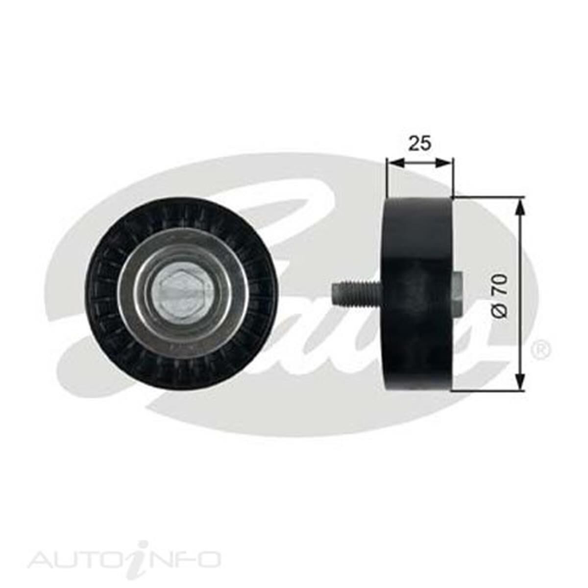 36323 DRIVEALIGN IDLER PULLEY, , scaau_hi-res