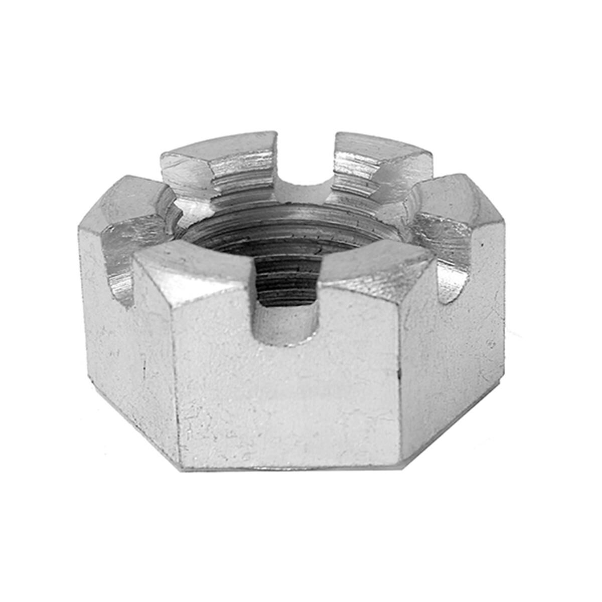 Sunrise Axle Nut 1" Suit Parallel & 2T Axles Zinc, , scaau_hi-res