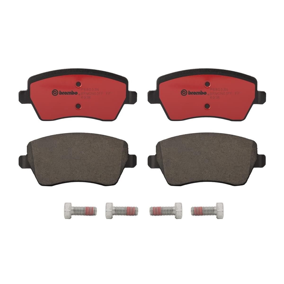 BREMBO DISC PAD SET NAO CERAMIC, , scaau_hi-res