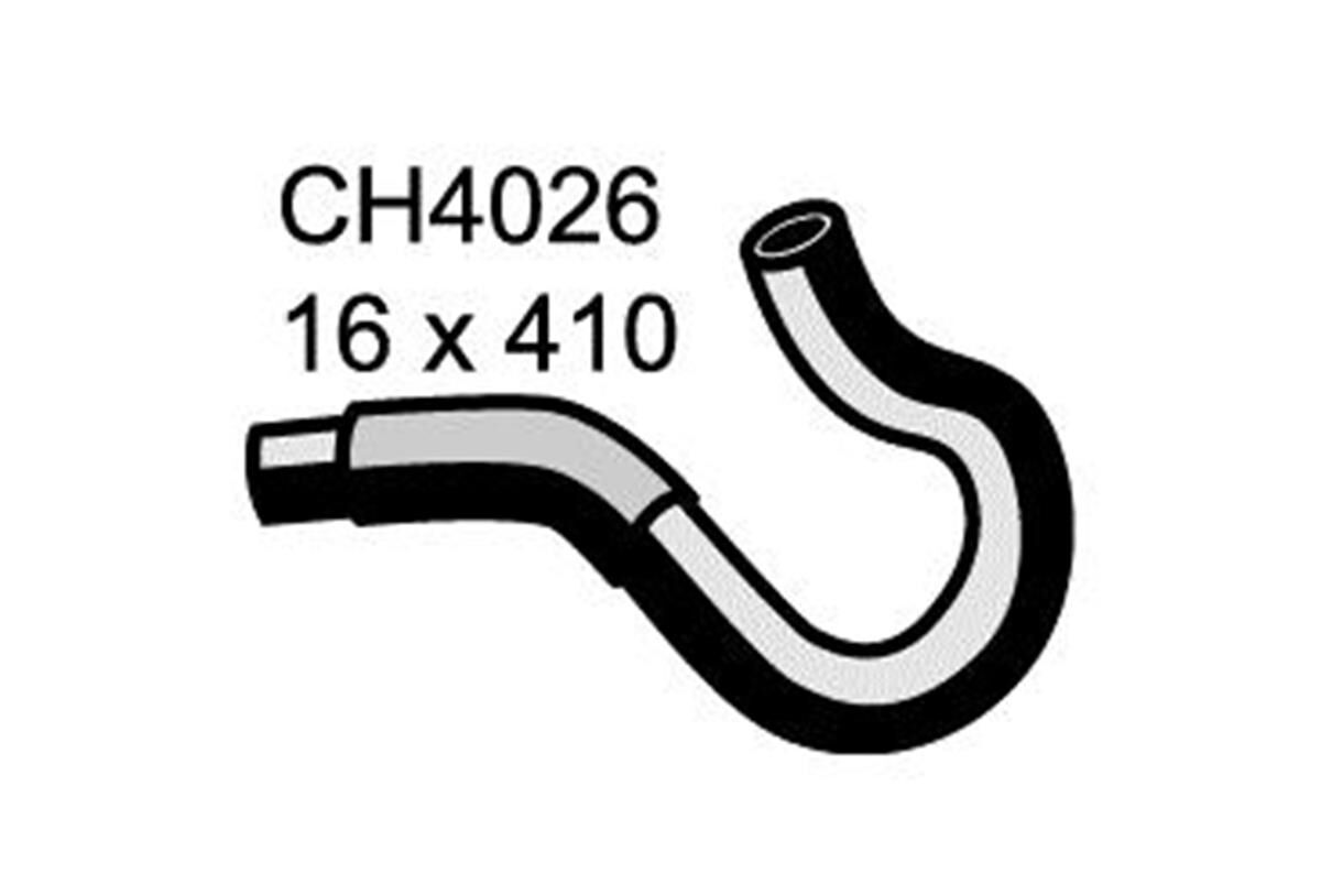 Heater Hose  - MITSUBISHI TRITON MK - 2.4L I4  PETROL - Manual & Auto, , scaau_hi-res