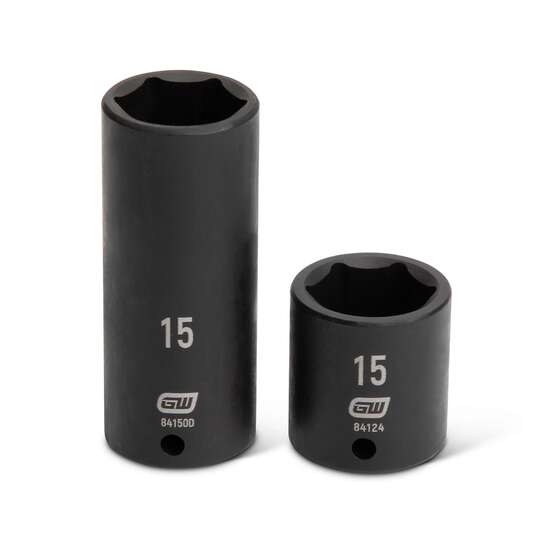 48 PC. 1/4” DRIVE 6 POINT STANDARD & DEEP IMPACT METRIC & SAE SOCKET SET, , scaau_hi-res