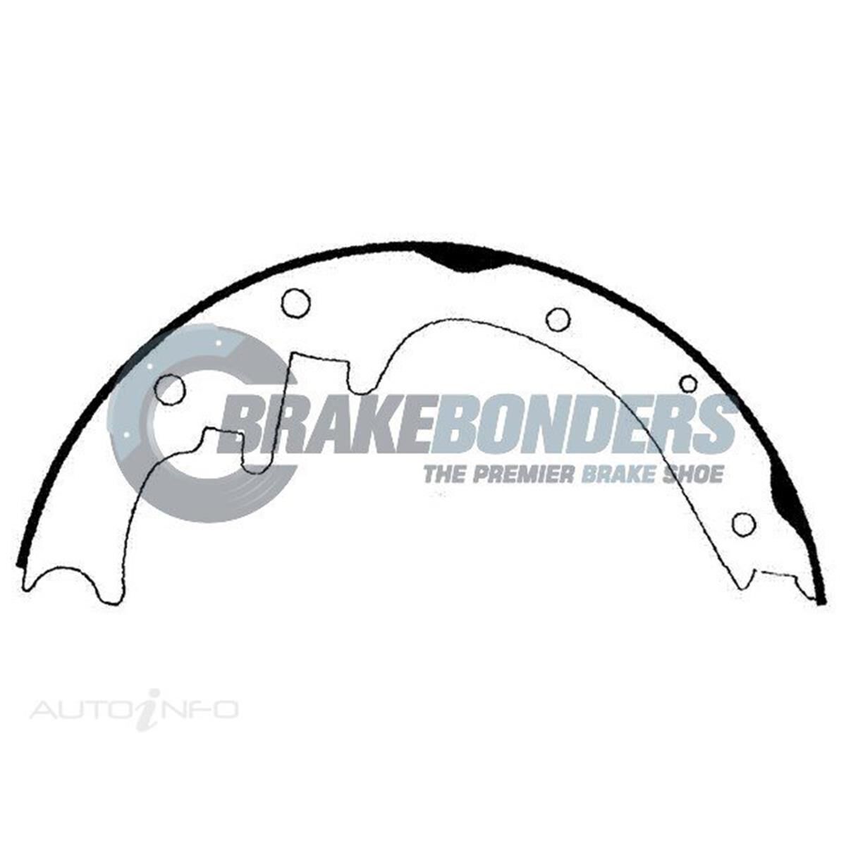 Brake Shoes - Jeep 254mm, , scaau_hi-res
