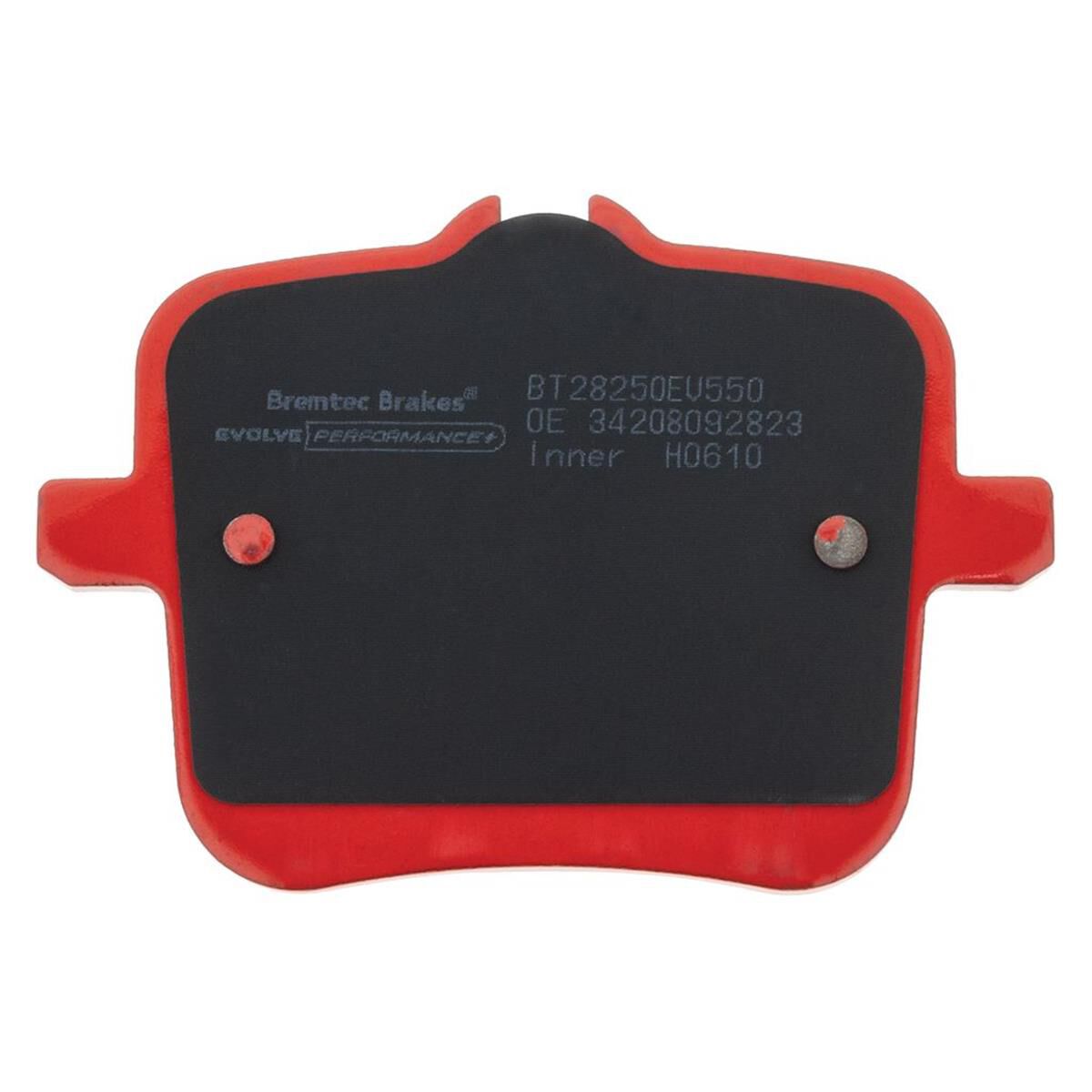 EVOLVE PERFORAMNCE CERAMIC+BMW M5 (F90) 4.4L 2017- REAR LOW DUST BRAKE PADS, , scaau_hi-res