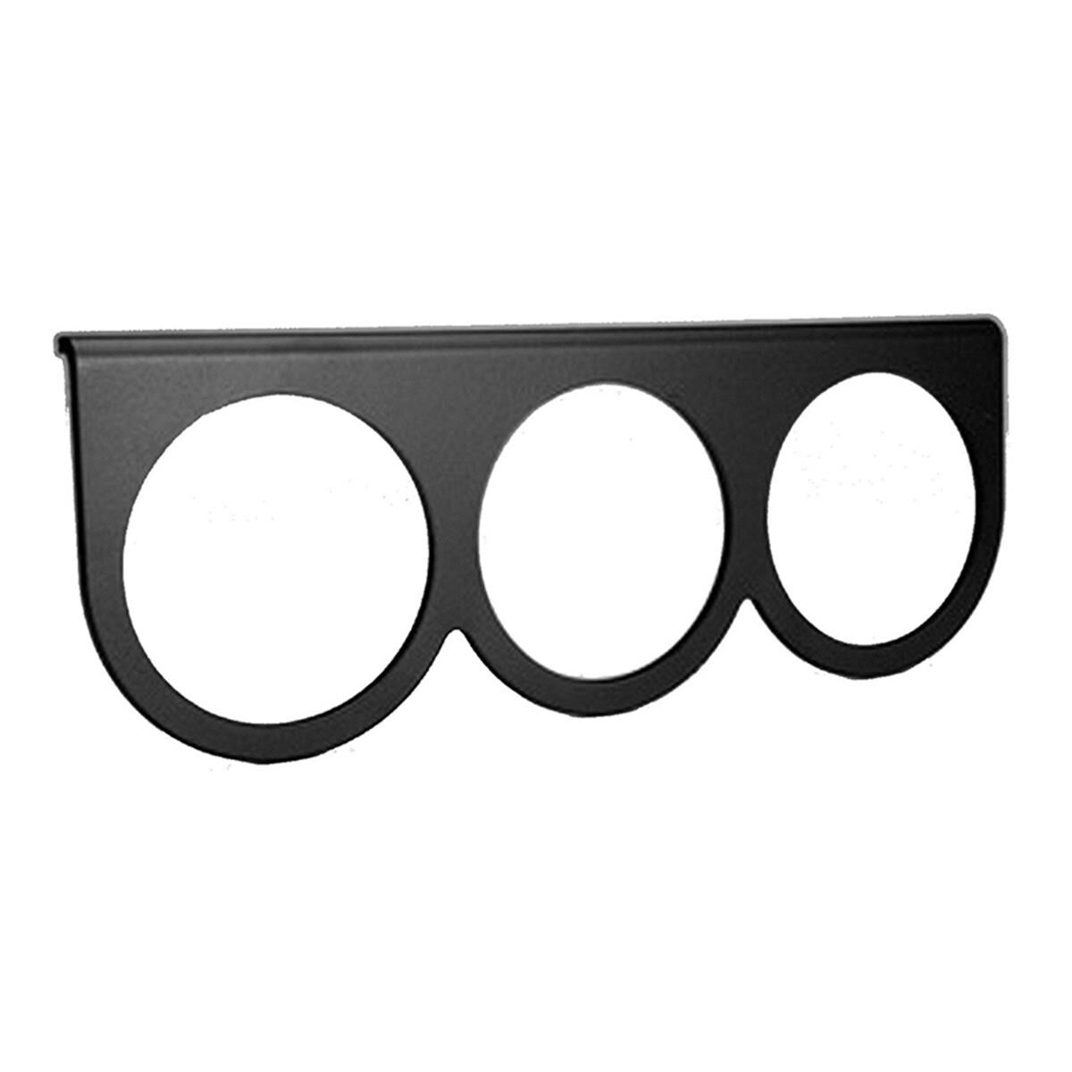 3-HOLE GAUGE PANEL BLACK, , scaau_hi-res