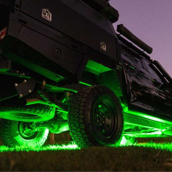 LED ROCK LIGHT 4 PACK RGB, , scaau_hi-res